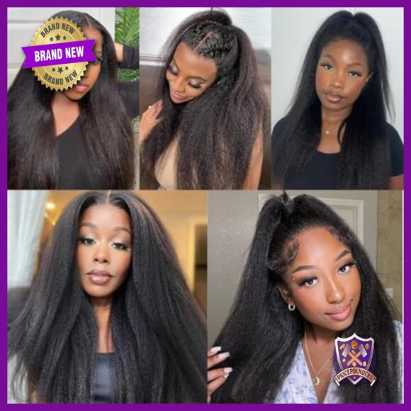Human Hair Extensions 16 18 20 Inch Virgin Brazilian Kinky Straight Bundles main image 5